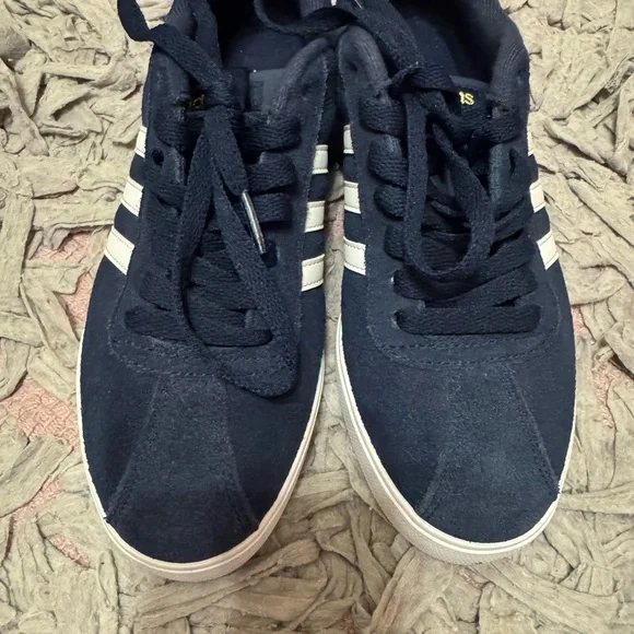 NEW‼️
Adidas Navy and White Sneakers - Picture 2 of 6